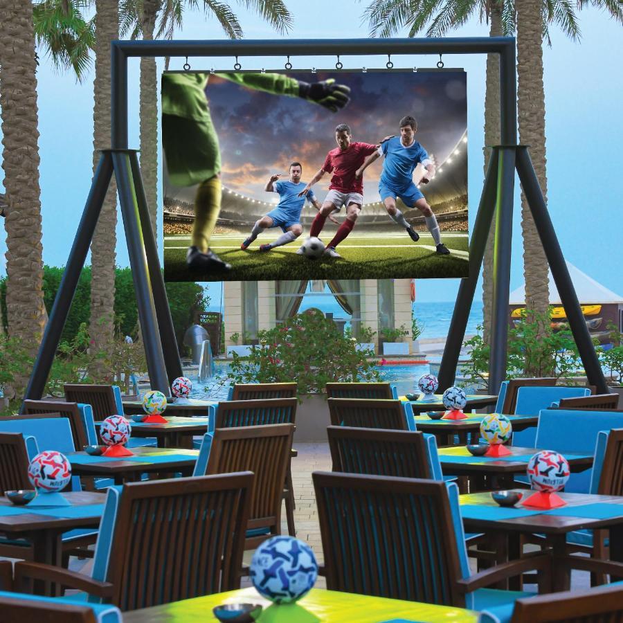 Jumeirah Messilah Beach Kuwait Koweït Extérieur photo A projection screen