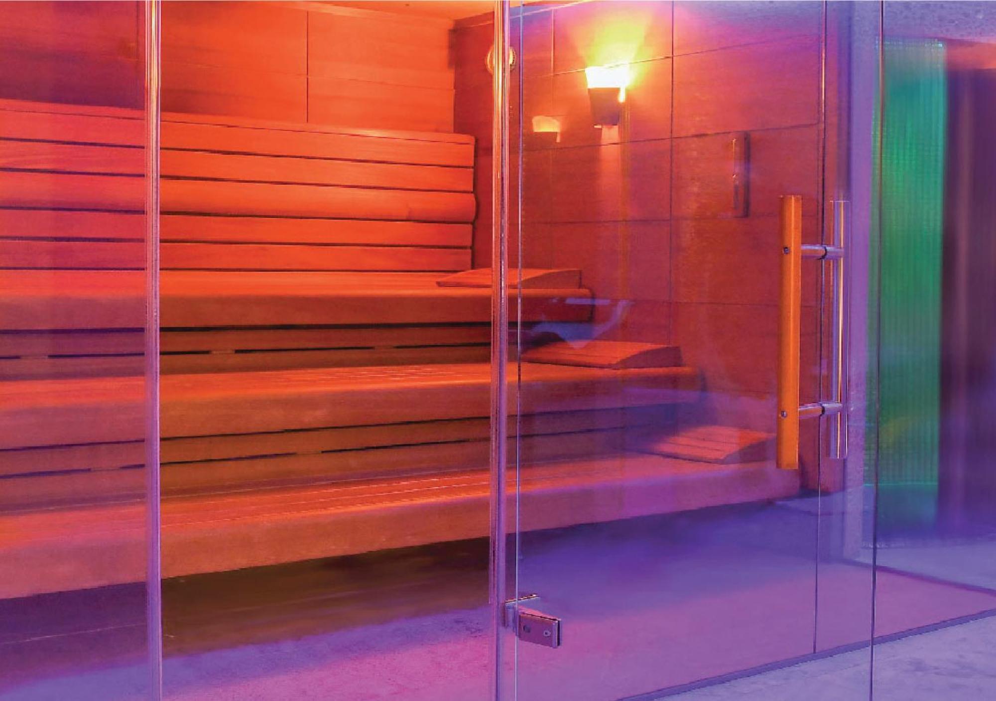 Jumeirah Messilah Beach Kuwait Koweït Extérieur photo A modern Finnish sauna